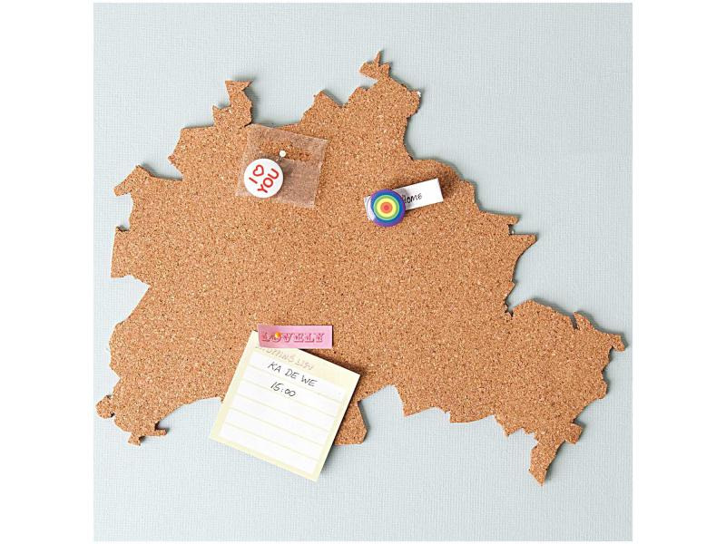 Rico Design Korkplatten 30 cm rund, 2 Stück