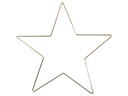 Creativ Company Metallstern Stern Ø 30 cm, Gold