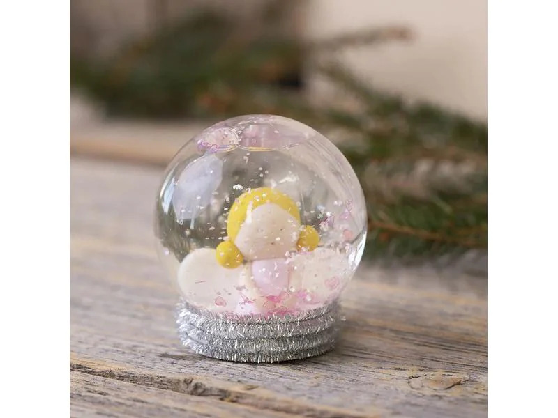 Creativ Company Schneekugel 8.5 x 8 cm 18 Stück