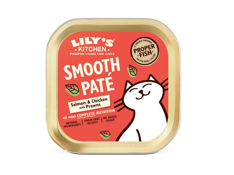 Lily's Kitchen Nassfutter Lachs Tagesfang, 19 x 85g