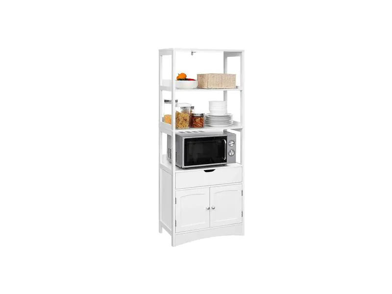 VASAGLE Regal mir 3 Fächern Weiss