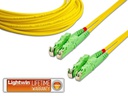 Lightwin LWL-Patchkabel E2000/APC-E2000/APC, Singlemode, Duplex, 3m