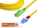 Lightwin LWL-Patchkabel E2000/APC-LC, Singlemode, Duplex, 20m