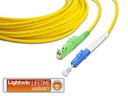 Lightwin LWL-Patchkabel E2000/APC-LC, Singlemode, Simplex, 20m