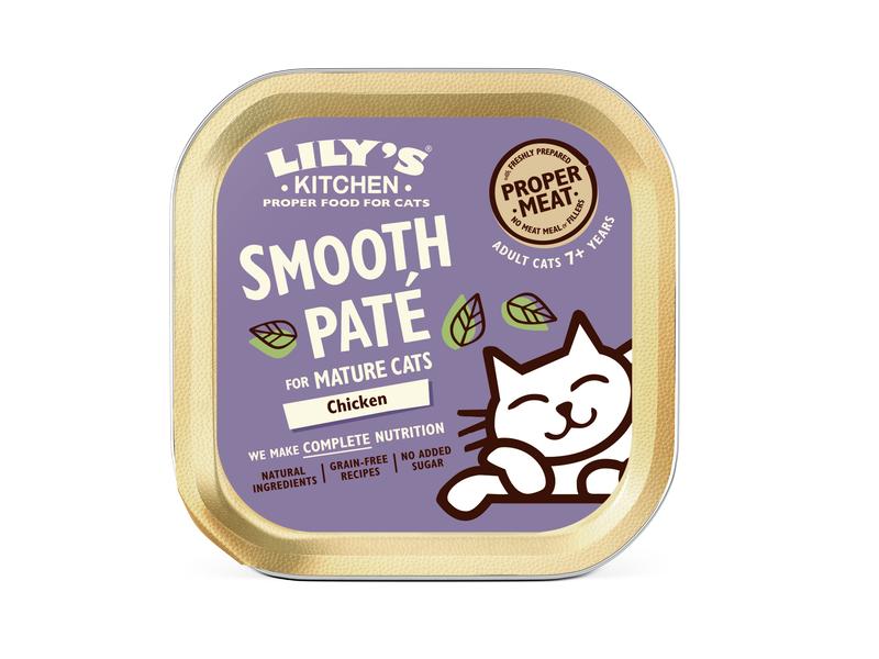 Lily's Kitchen Nassfutter Senior Huhn, 19 x 85g