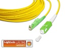 Lightwin LWL-Patchkabel E2000/APC-SC/APC, Singlemode, Simplex, 5m
