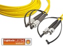 Lightwin LWL-Patchkabel FC-ST, Singlemode, Duplex, 2m