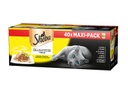 Sheba Nassfutter Delikatesse in Gelée Geflügel Variation 40x85g