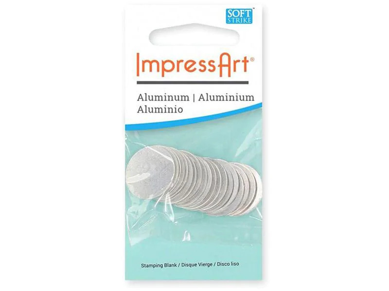 ImpressArt Metall-Schild Ø 20 mm 15 Stück