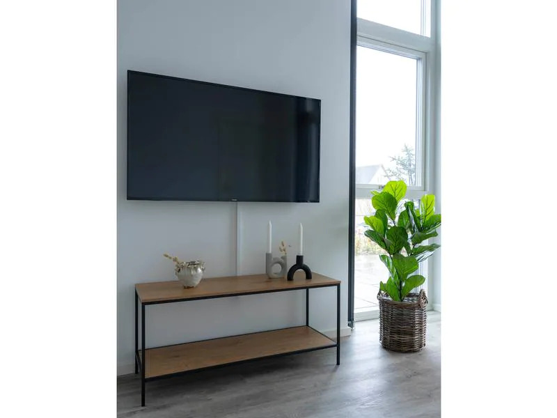 House Nordic Beistelltisch Vita 36 x 100 cm, Nature/Schwarz