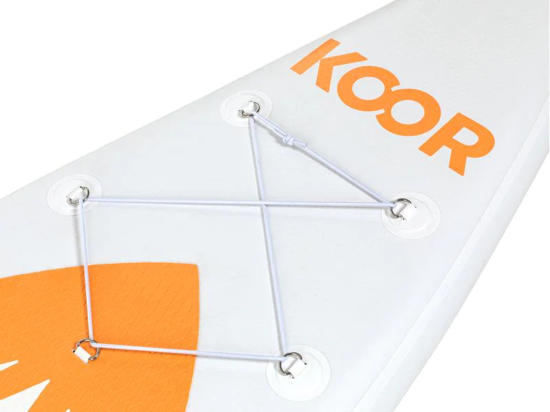 KOOR SUP Board Moolaka Touring 11`6 (353 cm) Set Arancia