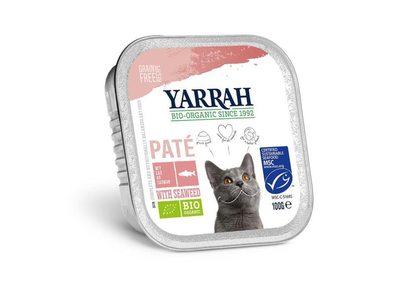 Yarrah Bio-Nassfutter Paté mit Huhn und Truthahn