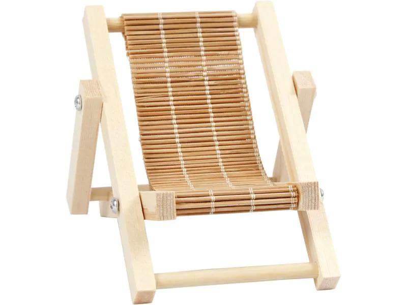Creativ Company Mini-Möbel Liegestuhl 7.5 x 9.5 cm 1 Stück