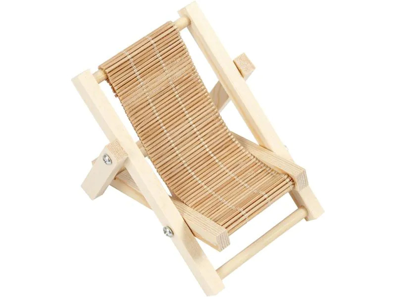 Creativ Company Mini-Möbel Liegestuhl 7.5 x 9.5 cm 1 Stück