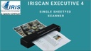 IRIS Mobiler Dokumentenscanner IRIScan Executive 4 Duplex