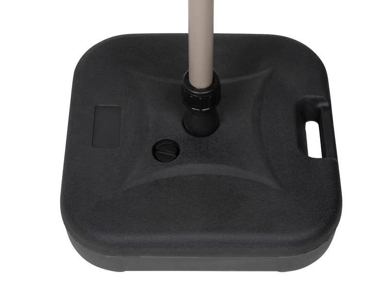 COCON Beschwerer Quadratisch für Sonnenschirm TR-004, Schwarz