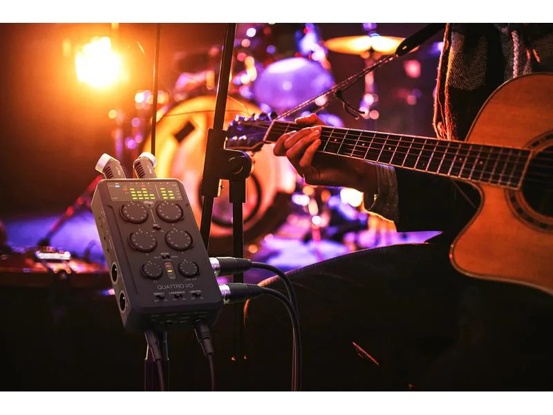 IK Multimedia Audio Interface IRig Pro Quattro I/O Deluxe