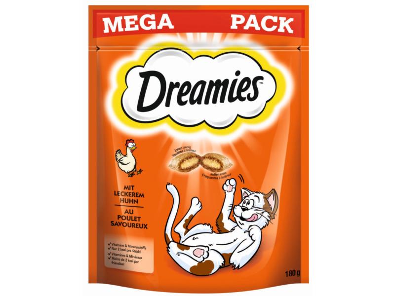 Dreamies Katzen-Snack mit Huhn, 4 x 180g