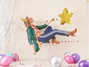 Partydeco Pinata Stern, 44.5 x 42.5 x 9 cm, Gold, 1 Stück