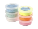 Creativ Company Modellier-Set Foam Clay 6 x 14 g Gelb/Pink/Hellblau/Orange