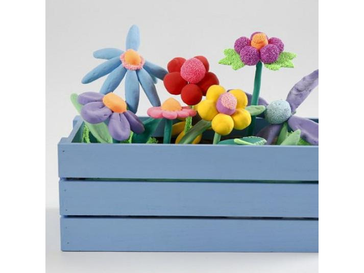 Creativ Company Modellier-Set Foam Clay 6 x 14 g Mehrfarbig