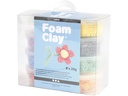 Creativ Company Modellier-Set Foam Clay Extra Large 8-teilig