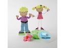 Creativ Company Modellier-Set Foam Clay farbig sortiert