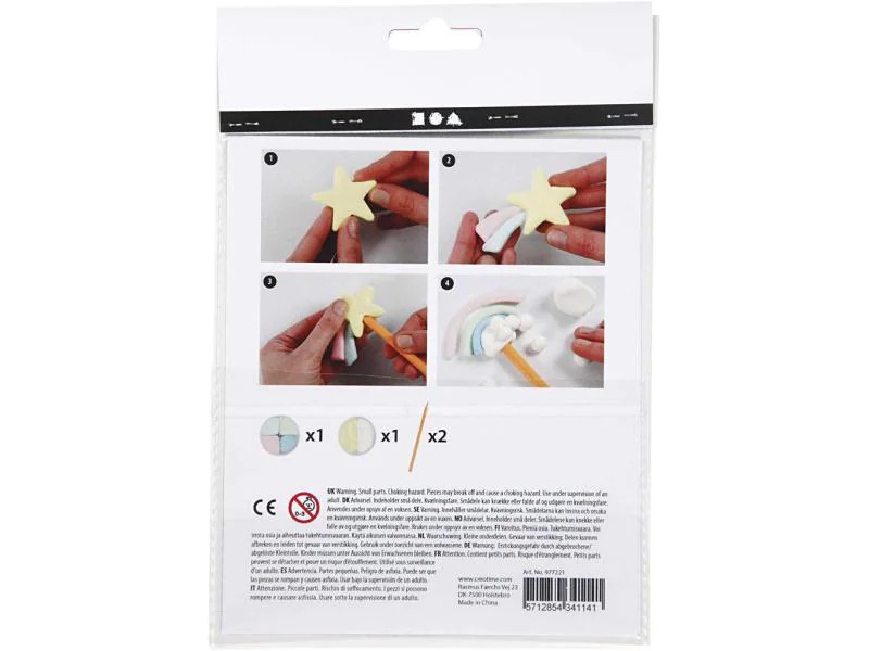 Creativ Company Modellier-Set Modellieren, Bleistifte, 1 Set