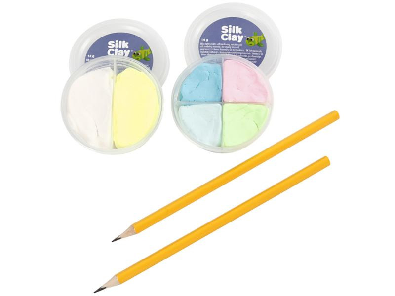 Creativ Company Modellier-Set Modellieren, Bleistifte, 1 Set