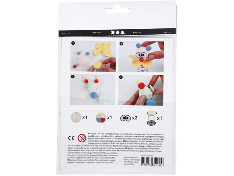 Creativ Company Modellier-Set Modellieren, Clown, 1 Set