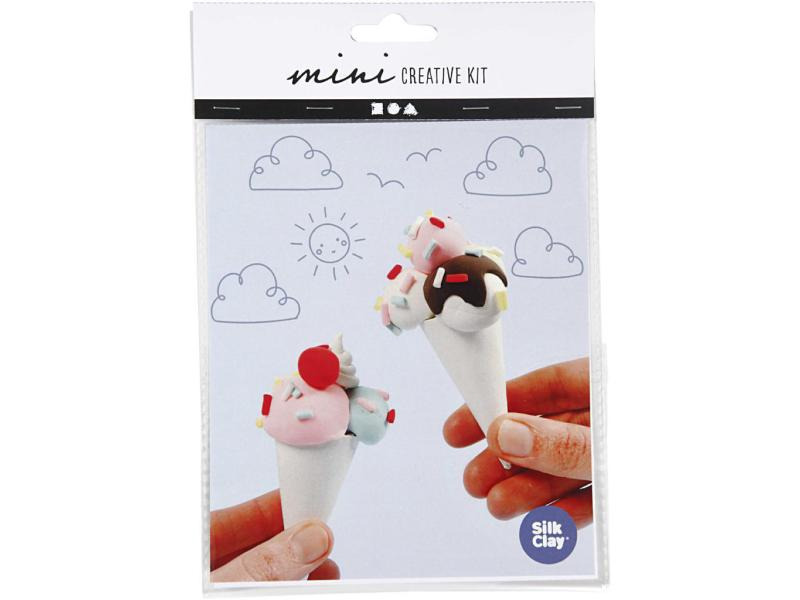 Creativ Company Modellier-Set Modellieren, Eishörnchen, 1 Set