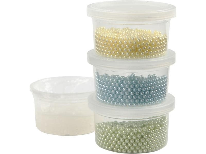 Creativ Company Modellier-Set Pearl Clay 3 x 25 g