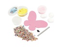 Creativ Company Modellier-Set Silk / Foam Clay Schmetterling, 1 Set