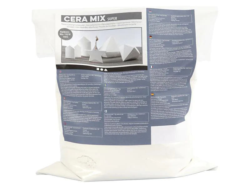 Creativ Company Modelliermasse Cera-Mix 5 kg Weiss