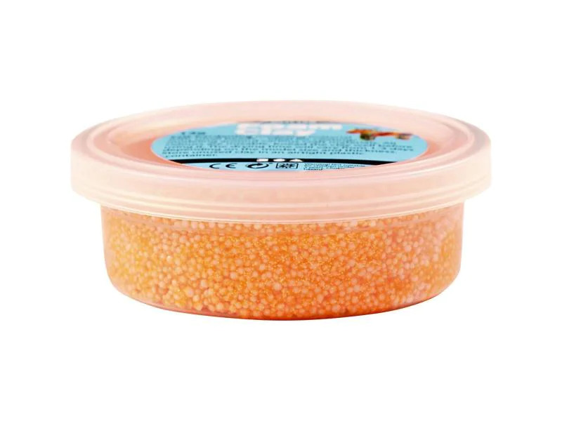 Creativ Company Modelliermasse Foam Clay 35 g Glitzer Orange