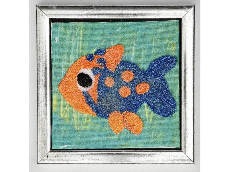 Creativ Company Modelliermasse Foam Clay 35 g Glitzer Orange