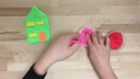 Creativ Company Modelliermasse Foam Clay 35 g Glitzer Pink