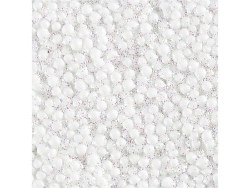 Creativ Company Modelliermasse Foam Clay 35 g Glitzer Weiss