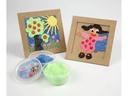 Creativ Company Modelliermasse Foam Clay Neongrün 560 g