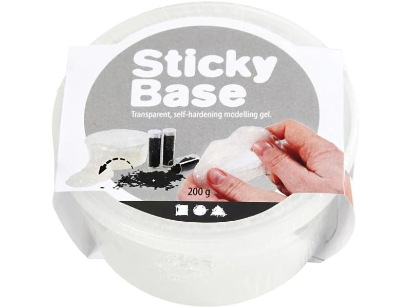 Creativ Company Modelliermasse Sticky Base Weiss