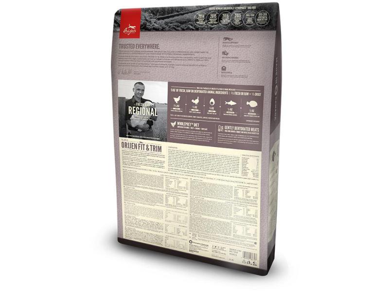 Orijen Trockenfutter Dog Fit&amp;Trim mit Huhn