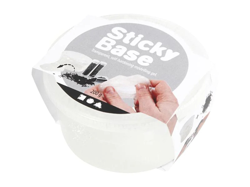 Creativ Company Modelliermasse Sticky Base Weiss