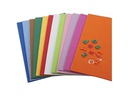Creativ Company Moosgummi-Set 20 mm 24 Stück, Mehrfarbig