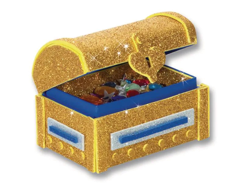 Folia Moosgummi Glitter selbstklebend Grün, 5 Stück