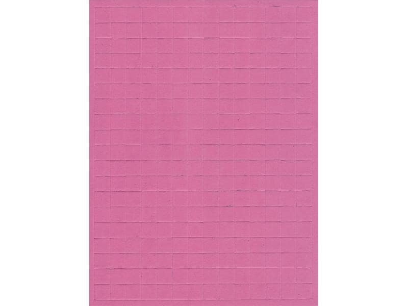 Folia Moosgummi Mosaik Basic selbstklebend, 6 Stück