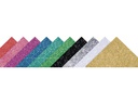 Folia Moosgummi-Set Glitter, 10 Stück