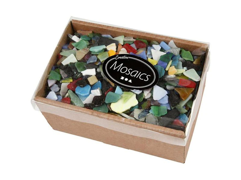 Creativ Company Mosaiksteine 8 - 20 mm 2 kg, sortierte Farben