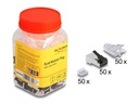 Delock Stecker RJ45, FTP, Cat.6 50 Stück, Transparent
