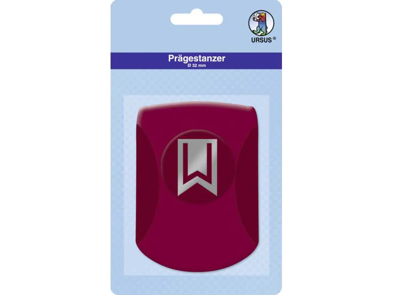 URSUS Motivstanzer Wimpel, 32 mm