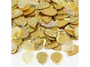 Creativ Company Pailletten 14 x 19 mm, 50 g, Gold